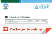 Hajj Breakup hajj package breakup